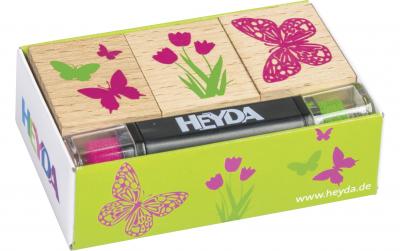 Heyda Motivstempel-Set Frühling