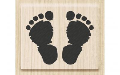 Heyda Motivstempel Footsteps