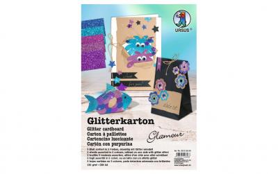 URSUS Glitterkarton Glamour