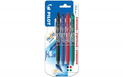 Pilot Rollerball FriXion Clicker x4