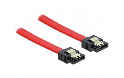 Delock SATA 6 Gb/s Kabel, 70cm, Rot