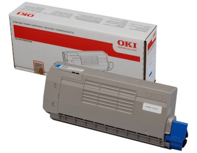 OKI Toner 44318607 cyan, zu OKI C71xSerie