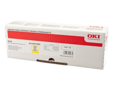 OKI Toner 44315305,zu OKI C610 Serie,yellow