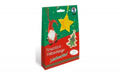 URSUS Kreuzstichanhänger Weihnachten