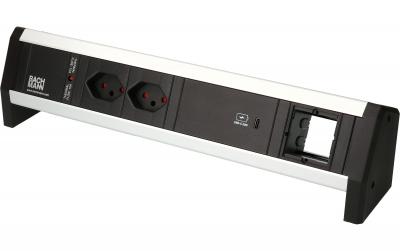 Bachmann Steckdosenleiste DESK 1, 2xT13,