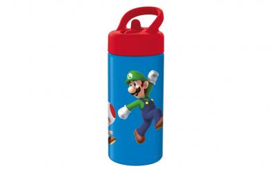 Amscan Trinkflasche Super Mario 410 ml