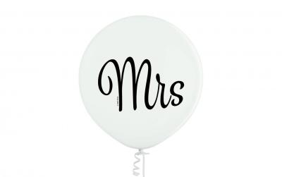 Belbal Ballon Mr & Mrs, weiss