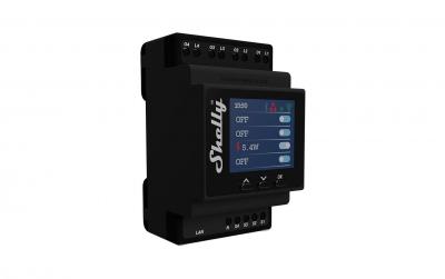 Shelly Pro 4PM LAN und WiFi-DIN-Rail Switch