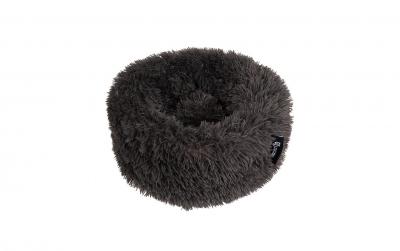 District70 Hundebett Fuzz Dark Grey S