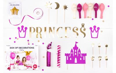 Partydeco Decorations Set Princess