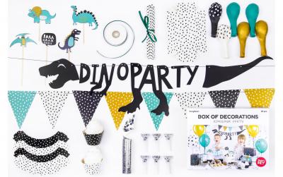 Partydeco Decorations Set Dinosaurs