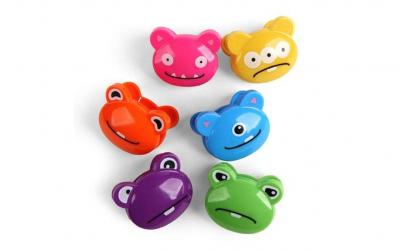 Kikkerland Verschlussclips Monster 6er Set