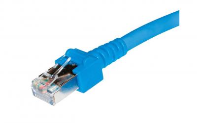 Dätwyler Patchkabel: S/UTP, 4m, blau