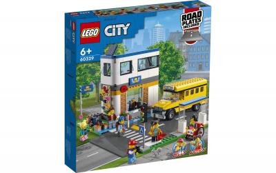 LEGO City Schule mit Schulbus