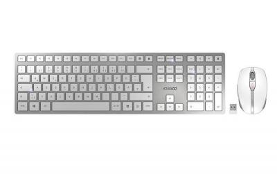 Cherry Desktop DW 9100 Slim weiss-silber