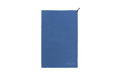 KOOR Badetuch blau L 80x130cm