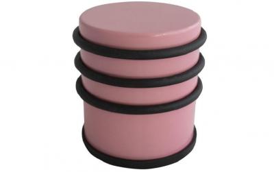 HSI Türstopper Puck hoch Edelstahl Rosa
