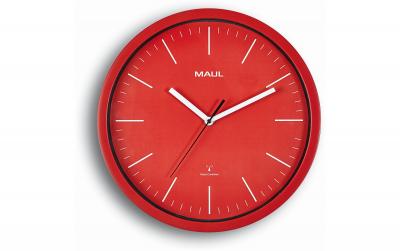 MAUL Wanduhr MAULjump, Rot