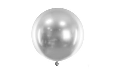 Partydeco Ballon Rund Glossy