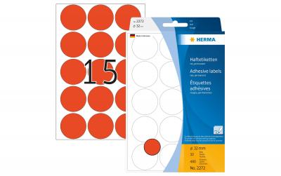 Herma Vielzwecketiketten 2272 rot