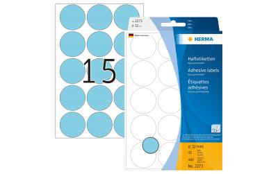 Herma Vielzwecketiketten 2273 blau