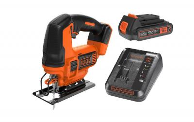 Black+Decker Pendelhubstichsäge, 18V Kit