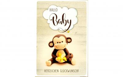 ABC Glückwunschkarte Hallo Baby