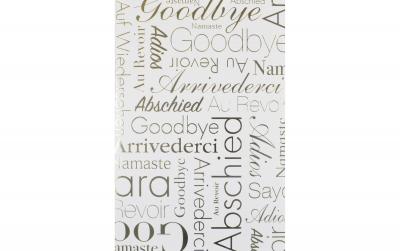 ABC Abschiedskarte Goodbye