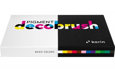 Karin Fasermaler Bruspen Pigment Deco Brush