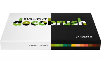 Karin Fasermaler Bruspen Pigment Deco Brush