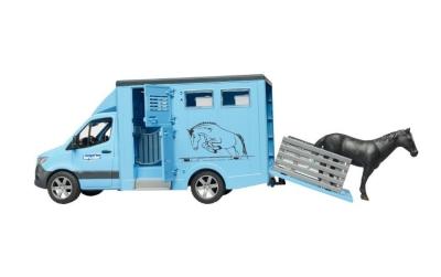 Bruder Sprinter Tiertransporter mit 1 Pferd