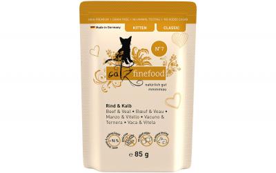 catz finefood Kitten No.07 Rind&Kalb 85g