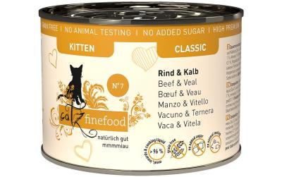 catz finefood Kitten No.07 Rind&Kalb 200g