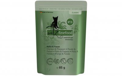 catz finefood No.15 Huhn&Fasan 85g