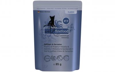 catz finefood No.17 Geflügel&Garnele 85g