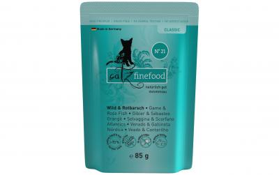 catz finefood No.21 Wild&Rotbarsch 85g