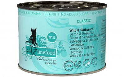 catz finefood No.21 Wild&Rotbarsch 200g