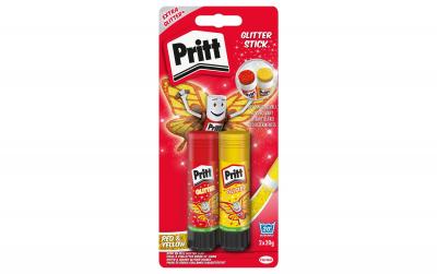 Pritt Klebestift Glitter Rot/Gelb