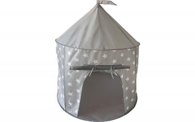 Spielzelt - Grey white stars
