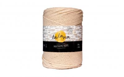 lalana Wolle Macrame rope beige