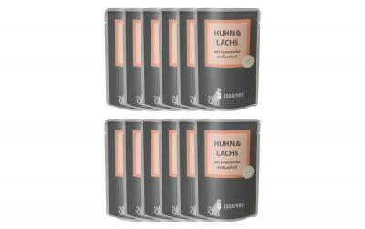 Escapure Cat Nassfutter Pouch Hu&Lachs Kit