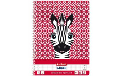 Herlitz Spiralheft A4 Cute Zebra