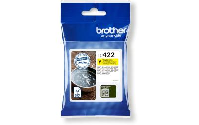 Tinte Brother LC-422Y, Yellow