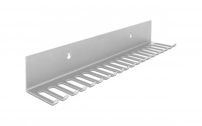 Delock Kabelhalterung 318x65mm, Grau