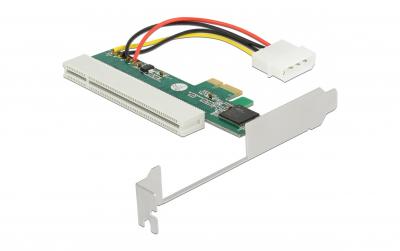 Delock PCI-Express Riserkarte, x1 zu 1x PCI