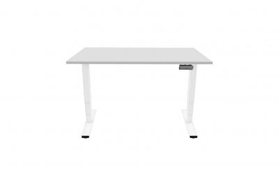 Contini Tisch höhenverstellbar weiss