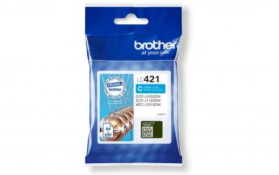 Tinte Brother LC-421C, cyan