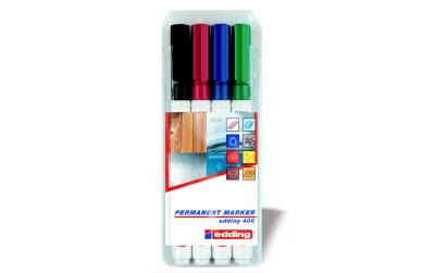 Edding Permanent Marker 400 4er Etui