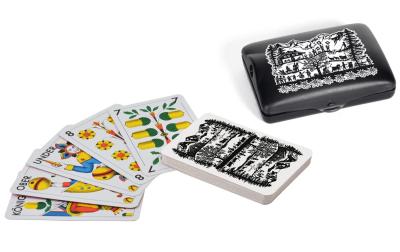 Scherenschnitt Jassbox