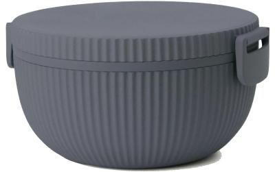 bioloco plant deluxe bowl - dark grey